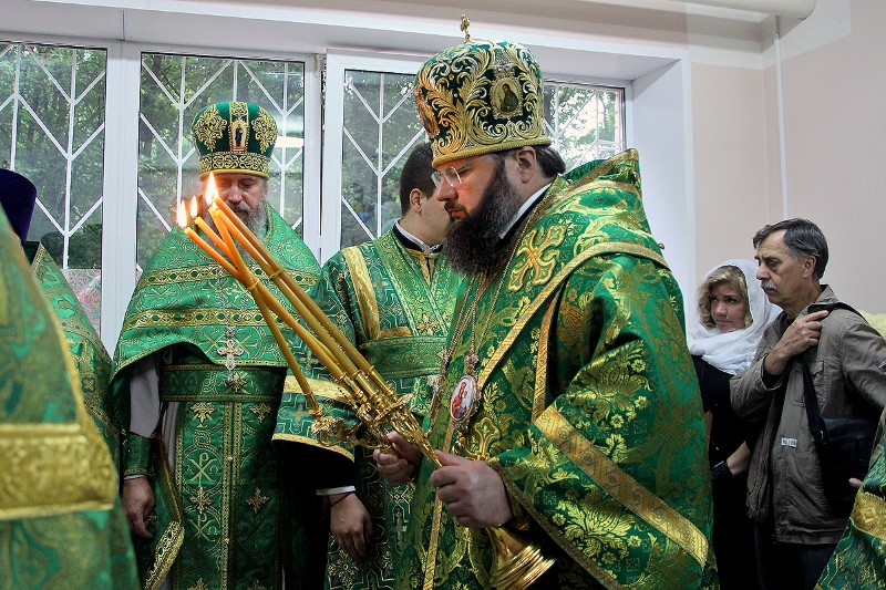 Престольный праздник в больничном храме преподобного Серафима Саровского